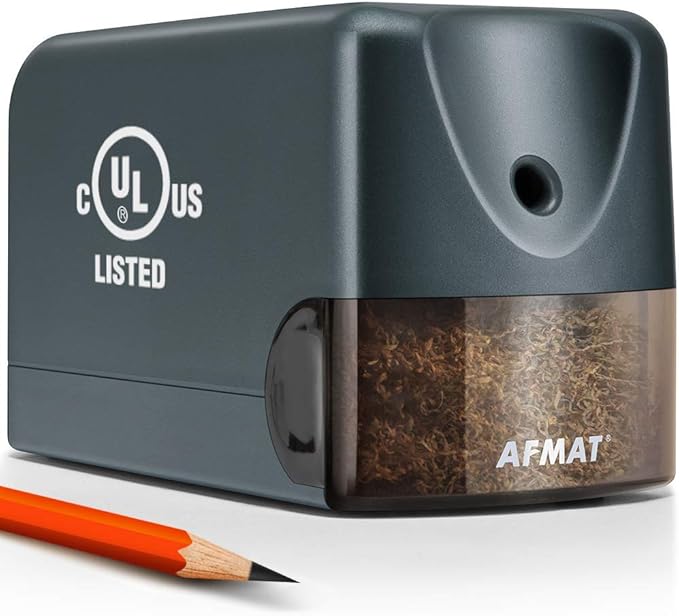 AFMAT Electric Pencil Sharpener, Heavy Duty Pencil Sharpeners by AFMAT