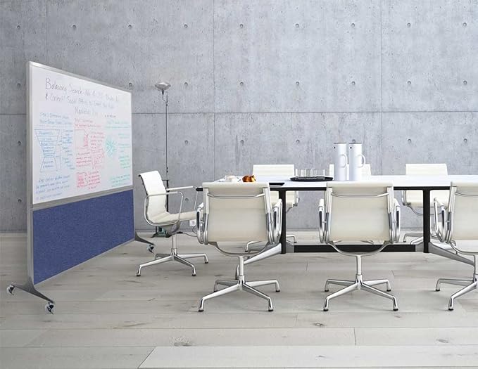 DivideWrite Mobile Whiteboard | Double Sided Dry Erase Board | Portable Office - Image 6