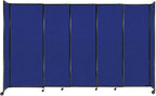 Versare Straightwall Sliding Portable Wall Partition | Freestanding Office by VERSARE