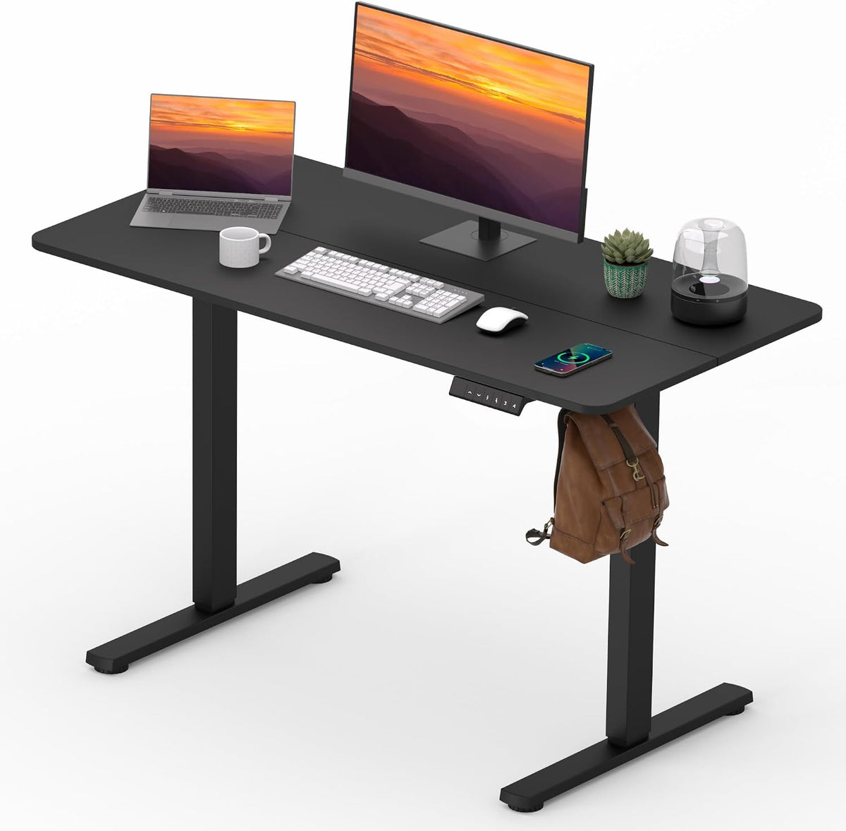 FitStand Adjustable Standing Desk, 47x24 Inches Home Office Desk