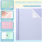 48 PCS Pastel Plastic Report Covers - Image 3