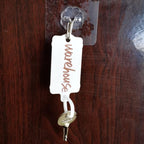 100pcs Reusable Blank Plastic Tags Ties Key Tags 1.45"*2.48" Serrated Tension - Image 5