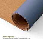 Cork Desk Mat - Dual-Sided Desk Pad - Image 3