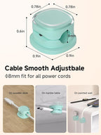 Magnetic Cable Clips, Adjustable Cord Holder Management, Adhesive Wire Keeper - Image 3