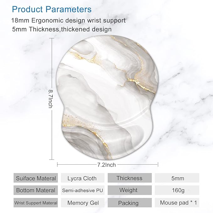 ITNRSIIET Ergonomic Mouse Pad - Image 5