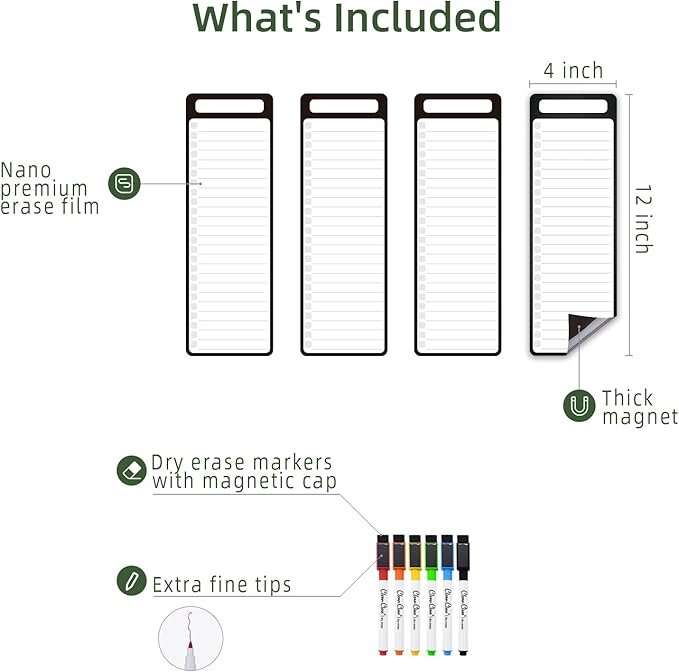 Magnetic Dry Erase List Board - Image 2