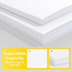 SUNEE File Folders, 30 Pack Manilla Folders 8.5 x 11, Colored File Folders Home - Image 5
