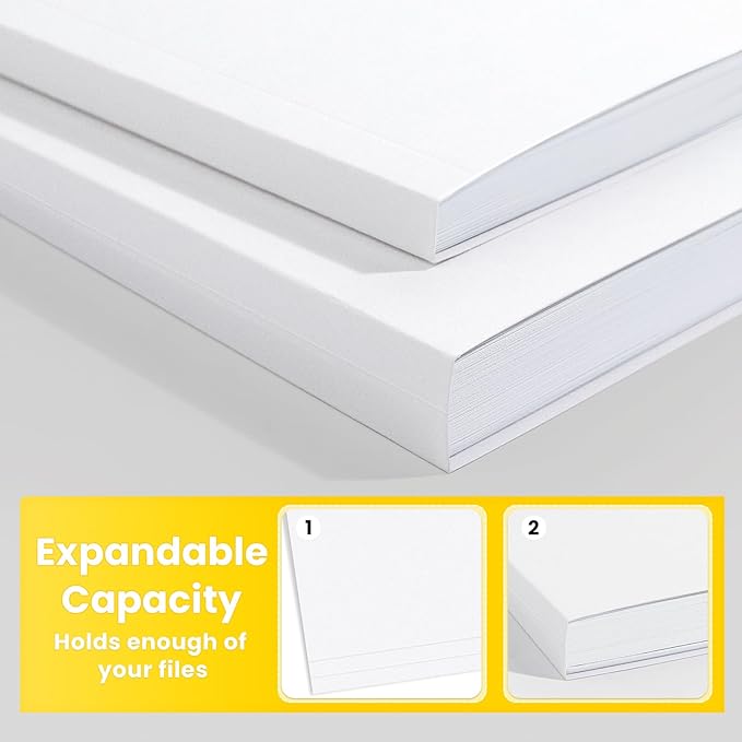 SUNEE File Folders, 30 Pack Manilla Folders 8.5 x 11, Colored File Folders Home - Image 5