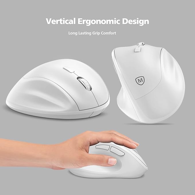 Ergonomic Wireless Mouse 2025 New Updated Smaller - Image 3