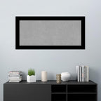 Amanti Art Black Framed Magnetic Board 25x53 Oversize Vision Board - Image 5