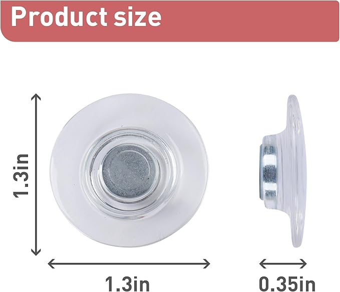 TOWON Strong Nerdy Magnets for Glass Whiteboard, Customized for Glass Dry Erase - Image 5