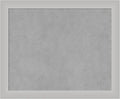 Amanti Art Silver Framed Magnetic Board 19x23 Small Vision Board by AmantiArt