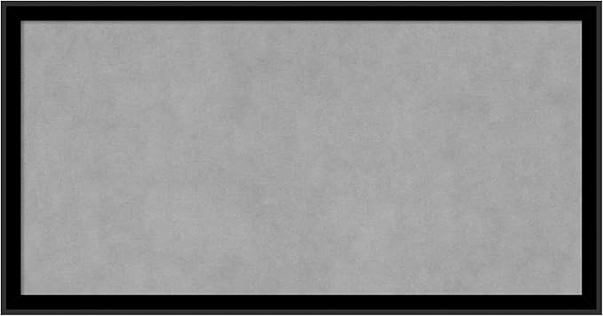 Amanti Art Black Framed Magnetic Board 13x25 Small Vision Board by AmantiArt