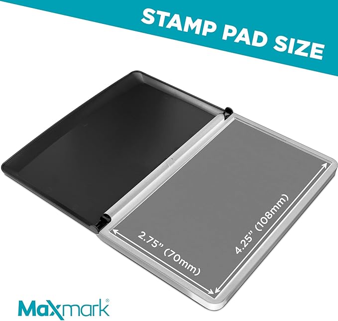MaxMark Large Gray Stamp Pad - Image 3
