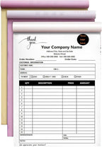 Custom Invoice Book in 3-Part /2-Part Receipt Book - Image 8