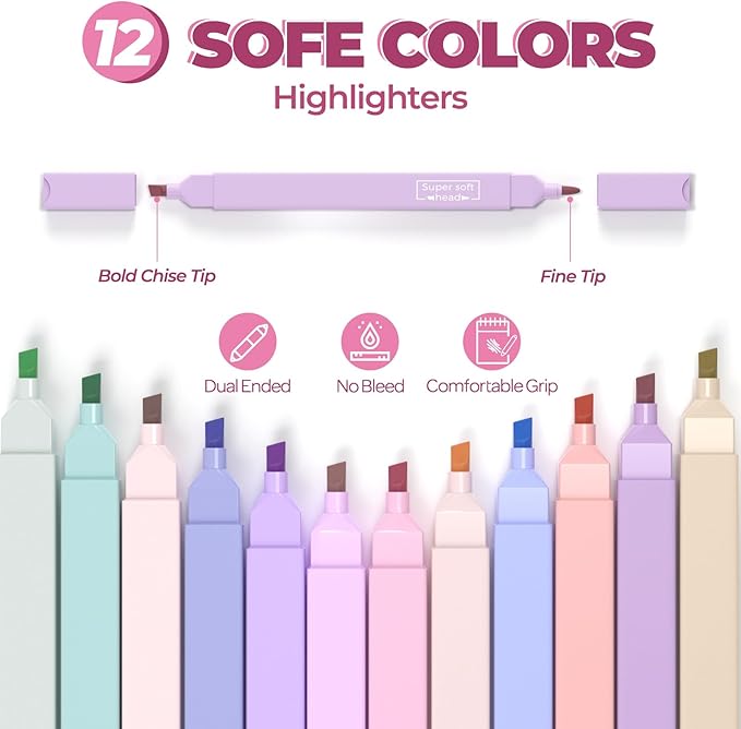 Nicpro 62 PCS Aesthetic Book Annotation Kit - Image 4