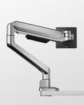 monTEK Deluxe Monitor Arm up to 40 Inch Holds 26.4 lbs Curved Screens Aluminum by monTEK