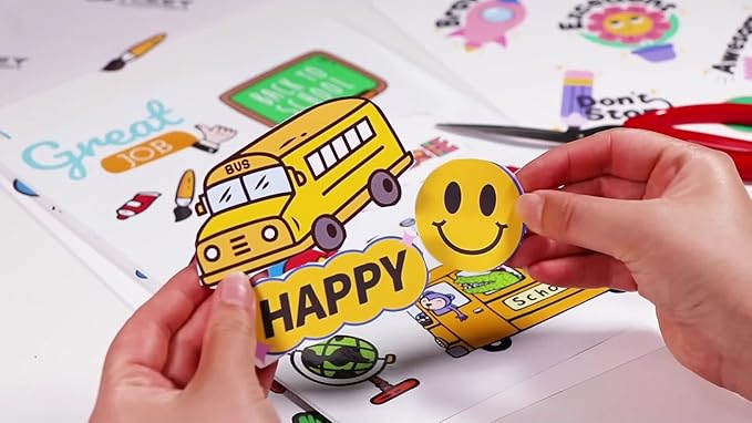 8.5" x 11" Full Sheet Label Sticker Paper - Image 8