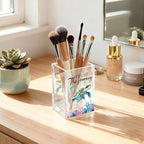 QYUVK Trust The Journey Acrylic Pencil Holder Cup, Inspirational Gifts - Image 5