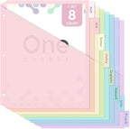 SKYDUE Pastel Binder Dividers by SKYDUE