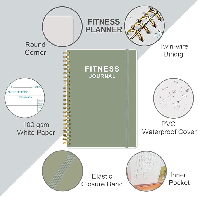 Fitness Journal for Women & Men - Image 2