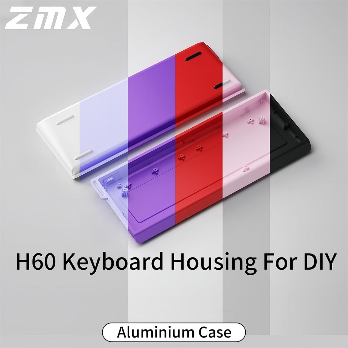 H60 Aluminum Keyboard Case,60% Customized Mechanical Gaming Keyboard Housing ...
