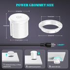 PD 20W USB C Desk Power Grommet - Image 6