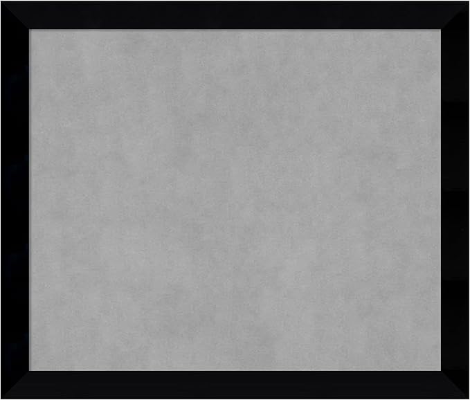 Amanti Art Black Framed Magnetic Board 23x27 Medium Vision Board by AmantiArt