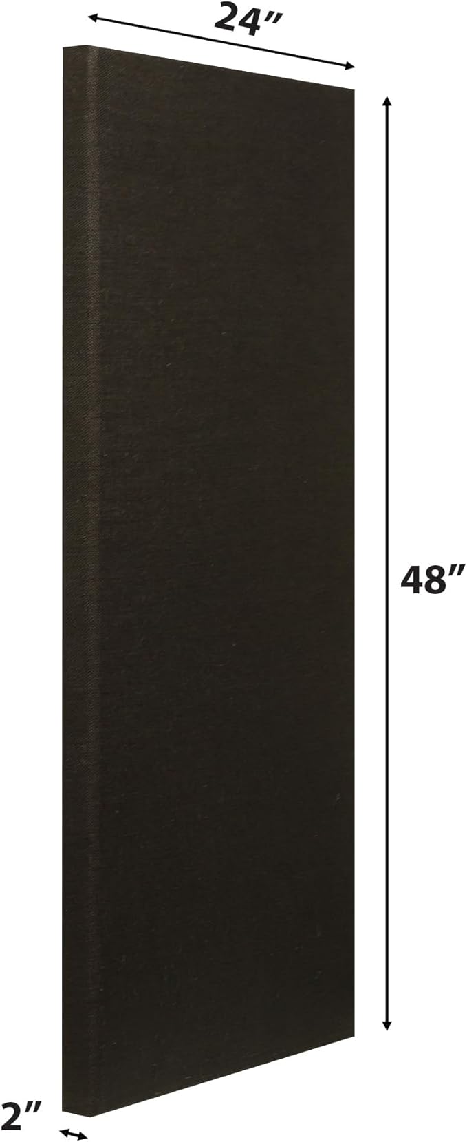 ATS Acoustics Sound Absorbing Acoustic Panel 24" x 48" x 2" Beveled Edge - Image 3