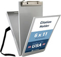 Saunders Dual Layer Police Storage Clipboard, Ticket Size Paper Organizer by Saunders