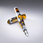 Conklin All American Fountain Pen in Yellowstone – Stub Nib, Unique Yellow - Image 3