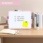VUSIGN Small White Board Dry Erase, Mini Whiteboard - Image 4
