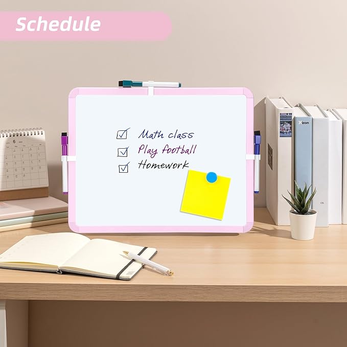 VUSIGN Small White Board Dry Erase, Mini Whiteboard - Image 4