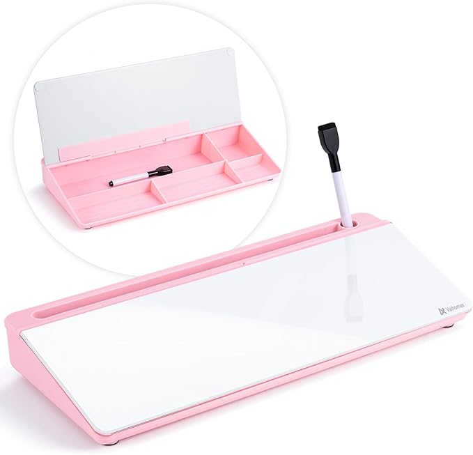 Varhomax Glass Desk Whiteboard by Varhomax