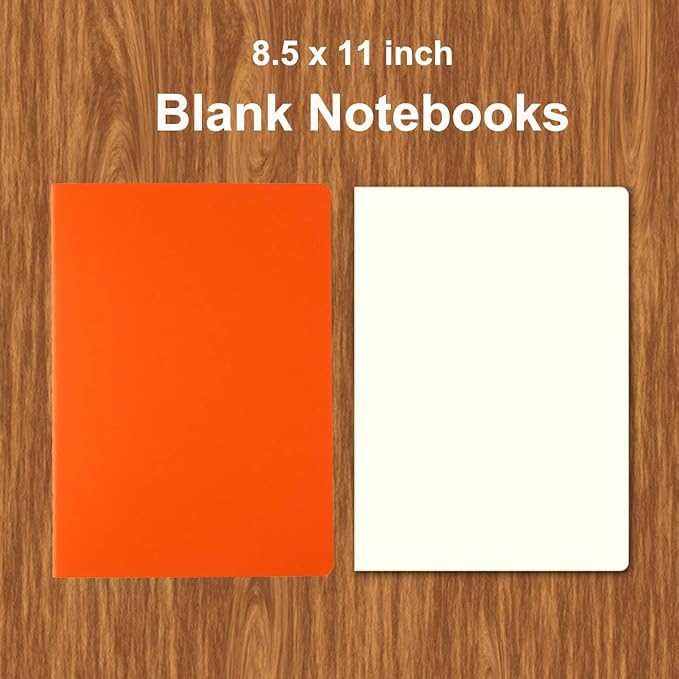 XYark Large Colorful Blank Notebook Journals Bulk - Image 4