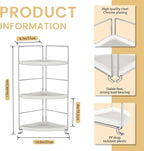 JANUS LiANG 3-Tier Bathroom Counter Organizer, Plastic Bathroom Organizer - Image 2