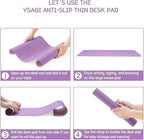 YSAGi Non-Slip Leather Desk Pad, Waterproof Laptop Computer Desk Keyboard Mat - Image 7