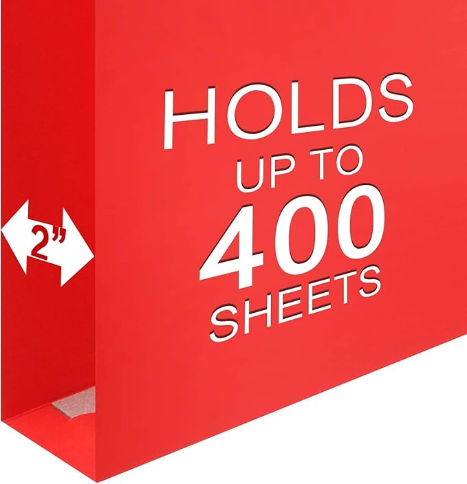 HERKKA Extra Capacity Hanging File Folders, 60 Pack Reinforced Letter Size - Image 3