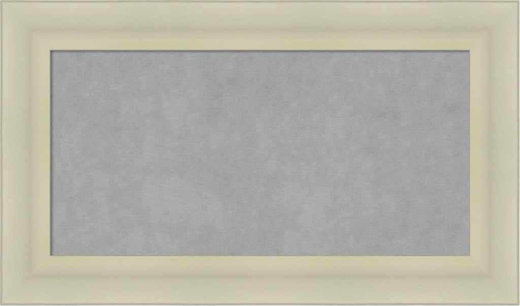 Amanti Art Silver Framed Magnetic Board 17x29 Small Vision Board