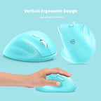 Ergonomic Wireless Mouse with USB Receiver - Image 3