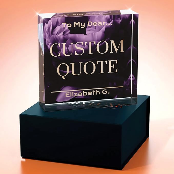 Custom Acrylic Sign Personalized, Custom Desk Name Plate, 18 Styles, - Image 3