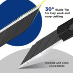 WORKPRO Premium Utility Knife Retractable Snap-off Blade, Heavy Duty Aluminum - Image 5