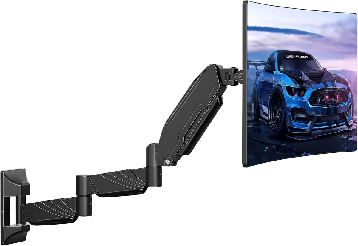 MOUNT PRO Monitor Wall Mount for 13 to 32 inch Computer Screen, Extra Long Ad...