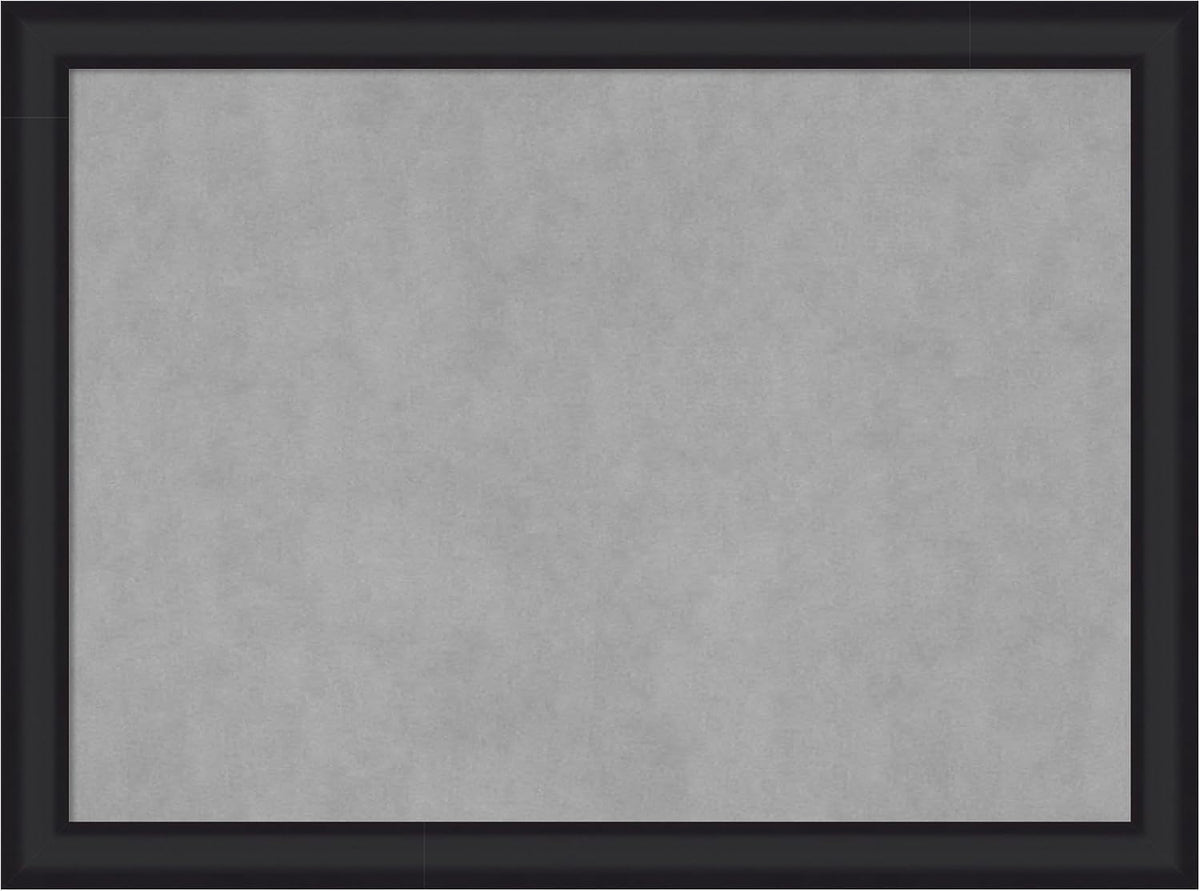Amanti Art Black Framed Magnetic Board 23x31 Medium Vision Board
