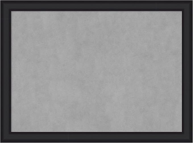 Amanti Art Black Framed Magnetic Board 23x31 Medium Vision Board by AmantiArt