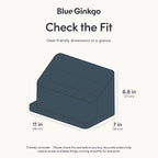 BLUE GINKGO Desk Organizer – Korean-Made Office Storage - Image 3