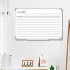 Lincia 36 x24 Make Ready Board Aluminum Frame Dry Erase Board - Image 4
