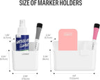 loukin Magnetic & Adhesive Dry Erase Marker Holder - Image 4