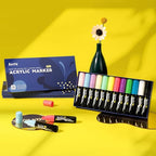 Arrtx Acrylic Jumbo Markers 10mm Broad Tips Acrylic Paint Pens - Image 9