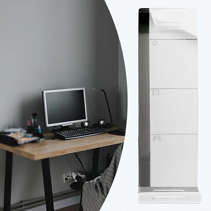 Acrylic Monitor Memo Board for Sticky Notes, Transparent Message Holder - Image 5